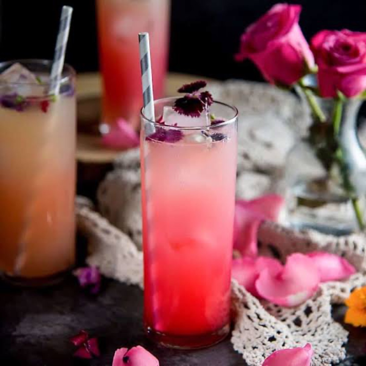 Ginger Rose Fizz